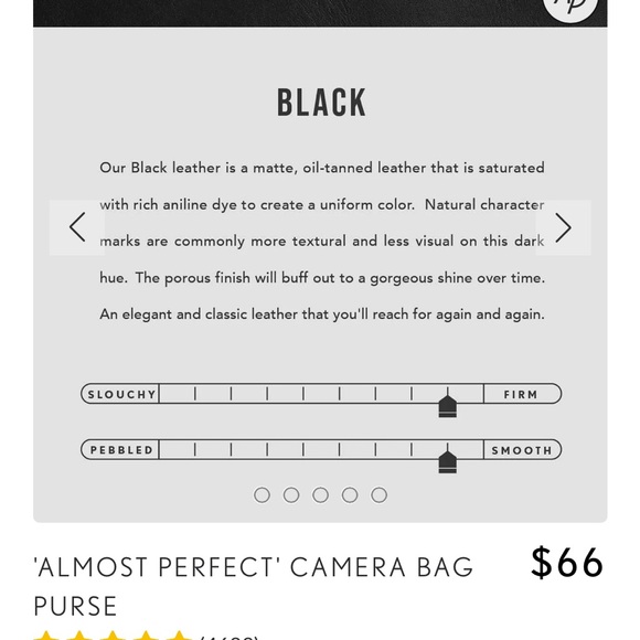 Portland Leather Black Camera bag - Picture 5 of 7